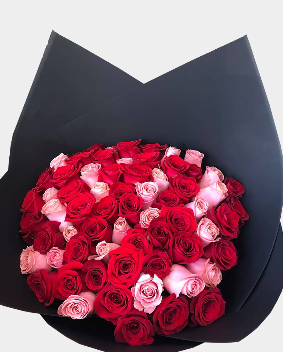 24 Rosas - Ramo con 24 rosas rojas - Florería en Tijuana