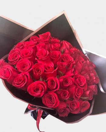 300 Rosas - Ramo de rosas rojas - Florería en Tijuana